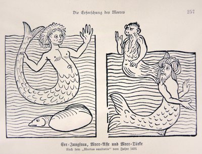 Sirena y Tritón del 