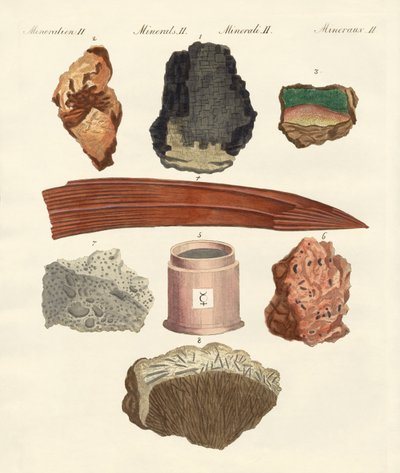 Metales y semimetales de German School
