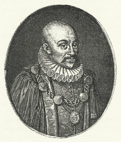 Michel de Montaigne, filósofo francés (grabado) de German School