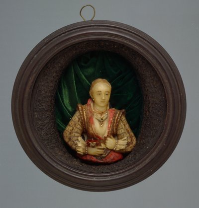Retrato en miniatura, c.1600 de German School