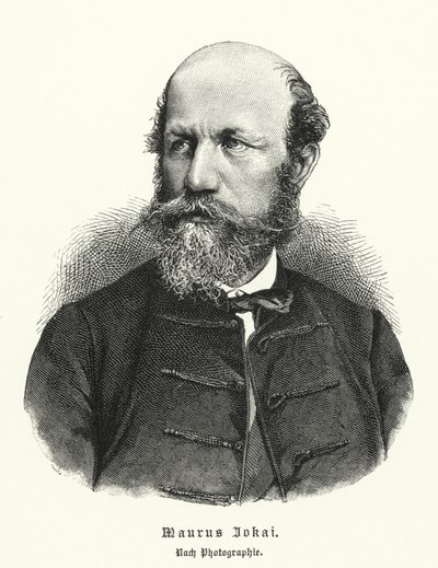 Mor Jokai, dramaturgo, novelista y revolucionario húngaro de German School