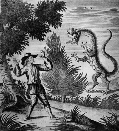 Dragón de Montaña, c.1660 de German School