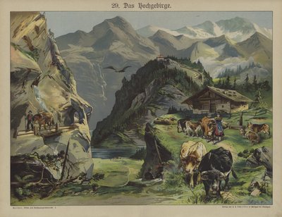 Vida en la montaña de German School