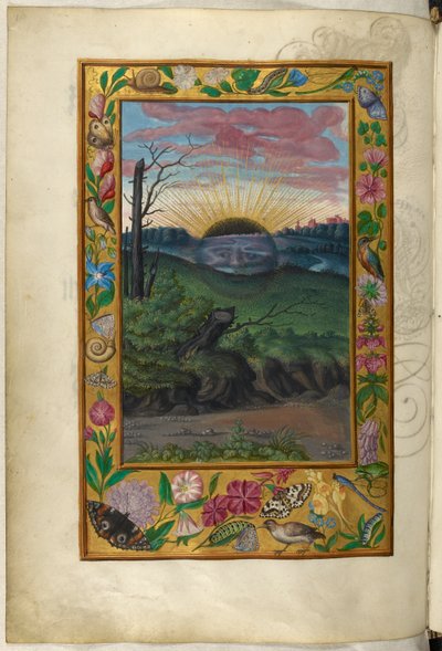 Ms Harley 3469, f.30v The Dark Sun, el Quinto Tratado, de 