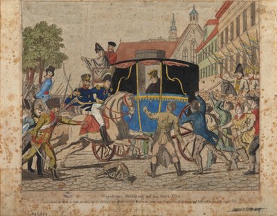El exilio de Napoleón a la isla de Elba de German School