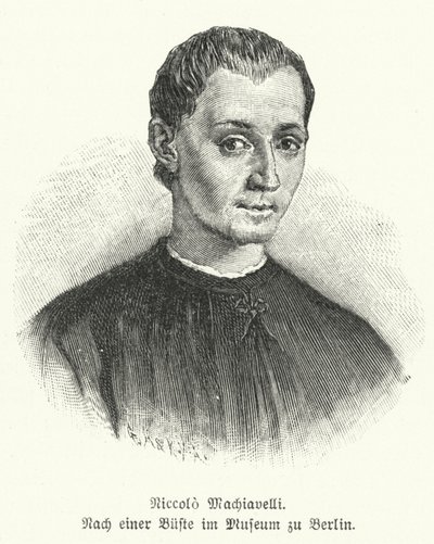 Niccolò Machiavelli, diplomático, político, filósofo y escritor italiano de German School