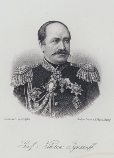 Nikolay Ignatyev, estadista y diplomático ruso de German School