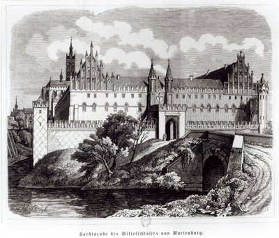 Fachada norte del Castillo de Marienburg de German School