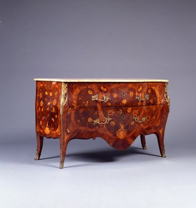 Una de un Par de Cómodas de Marquetería y Parquetería, c.1765 de German School
