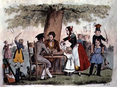 Juegos al Aire Libre, Alemania, c.1860 de German School