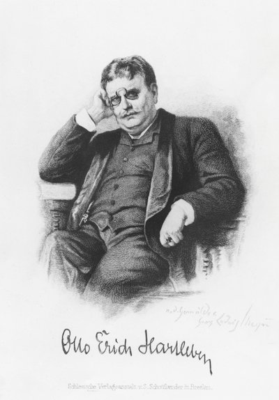 Otto Erich Hartleben de German School