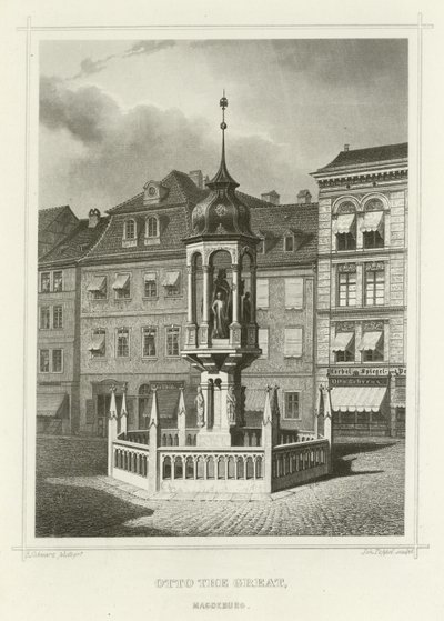 Otón el Grande, Magdeburgo de German School