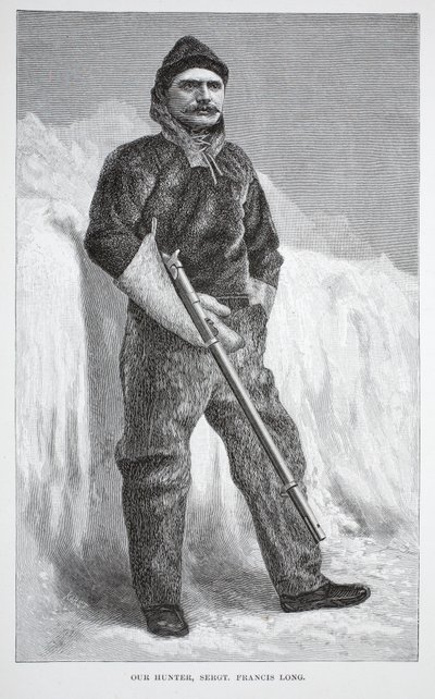 Nuestro cazador, sargento Francis Long, pub. Londres 1886 de German School