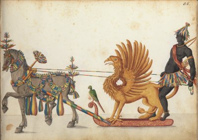 Trineo de Desfile, c.1640 de German School