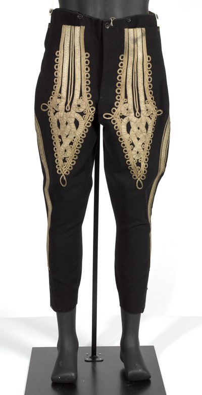 Pantalones, SAR El Duque de Connaught, 3º Húsares de Zieten, Ejército Alemán, antes de 1914 de German School