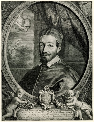 Papa Alejandro VII de German School