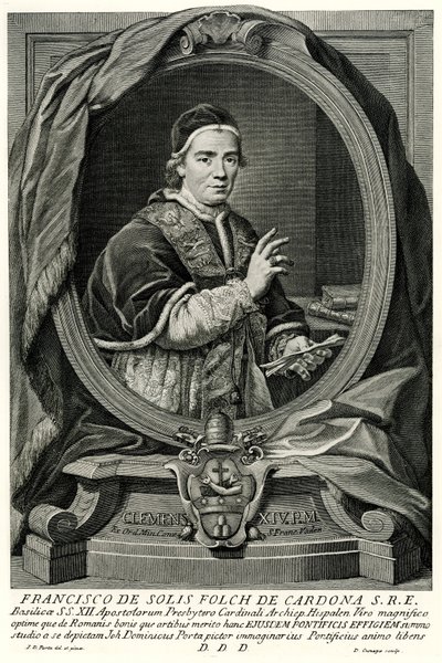 Papa Clemente XIV de German School