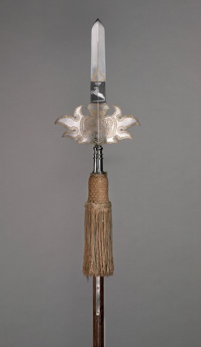 Partisana de desfile (de la Guardia del Cuerpo de August Wilhelm, Duque de Brunswick-Wolfenbüttel [1662-1731]) de German School