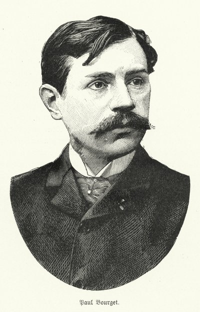 Paul Bourget, novelista francés de German School