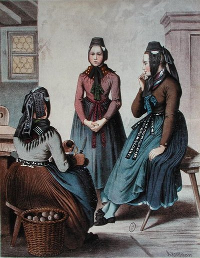 Pelando Patatas, mediados del siglo XIX de German School