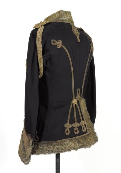 Pelisse, 3º Húsares de Zieten, SAR El Duque de Connaught, antes de 1914 de German School