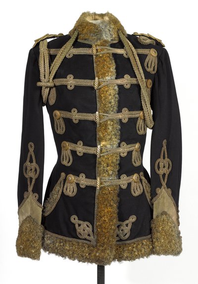 Pelisse, 3º Húsares de Zieten, SAR El Duque de Connaught, antes de 1914 de German School
