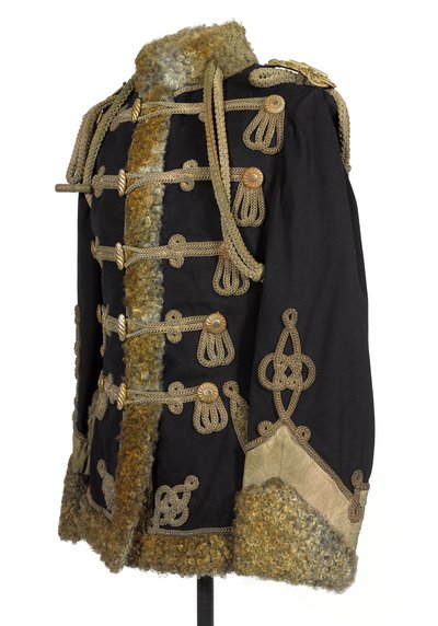 Pelisse, 3º Húsares de Zieten, SAR El Duque de Connaught, antes de 1914 de German School