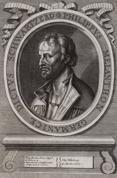 Philipp Melanchthon, teólogo alemán de la Reforma Protestante de German School