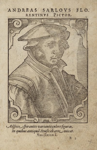 Retrato de Andreas Sarlous de German School