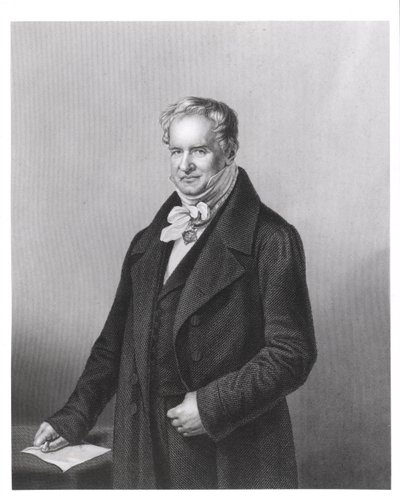 Retrato del Barón Alexander von Humboldt (1769-1859) de German School