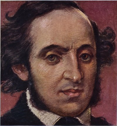 Retrato de Felix Mendelssohn de German School
