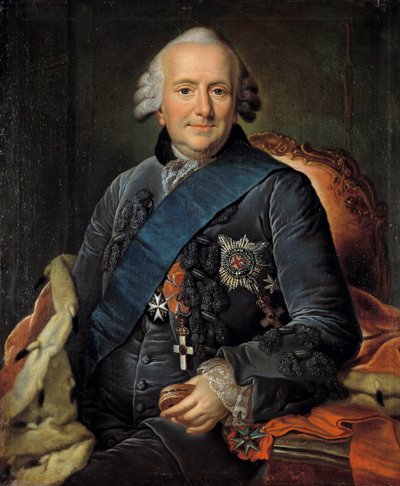 Retrato de Fernando, duque de Brunswick, general en jefe de los ejércitos prusianos de German School
