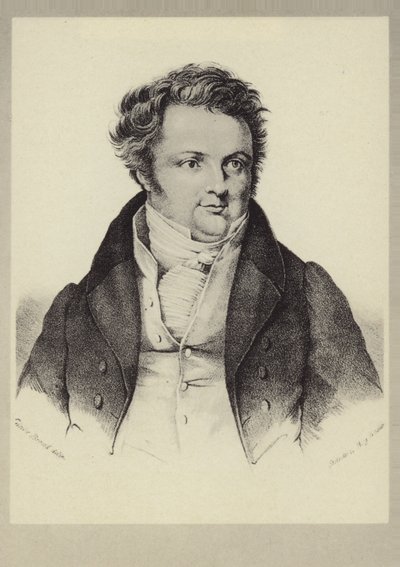 Retrato de Heinrich Marschner de German School