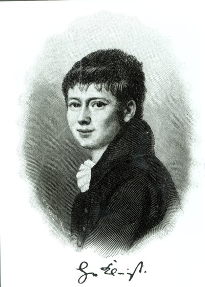 Retrato de Heinrich von Kleist de niño de German School