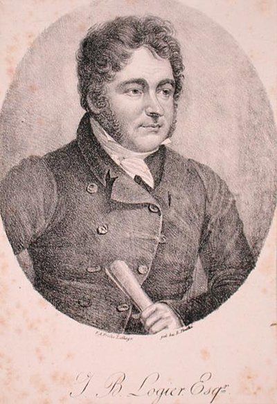 Retrato de Johann Bernhard Logier (1777-1846) (grabado) de German School