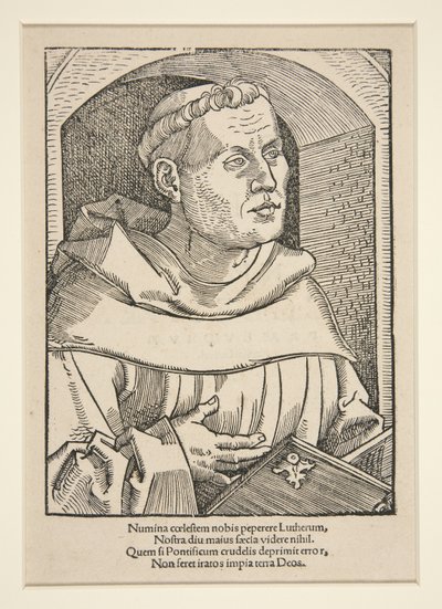 Retrato de Martín Lutero de German School
