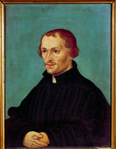 Retrato de Felipe Melanchton de German School