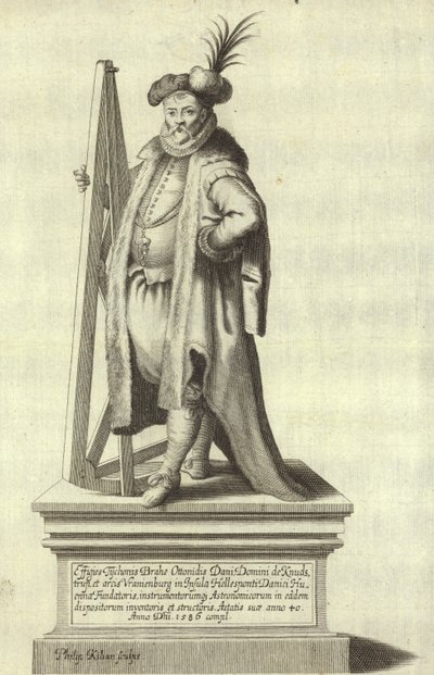Retrato de Tycho Brahe de German School