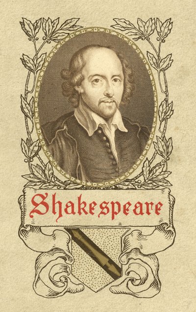 Retrato de William Shakespeare de German School