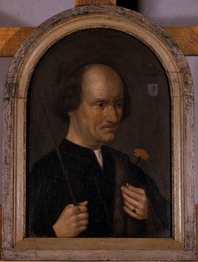 Retrato de un hombre viejo sin barba de German School