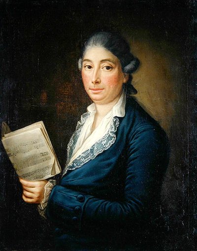 Retrato de la cantante Morelli de German School