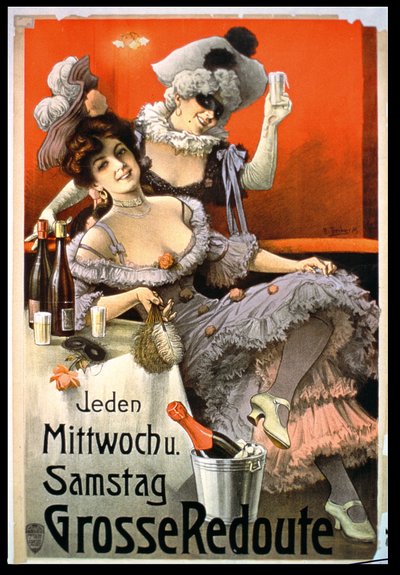 Póster Publicitario de Grosse Redoute de German School