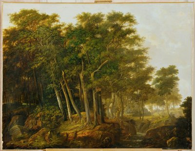 Probablemente Carl Friedrich Lessing ... (pintura sobre lienzo) de German School