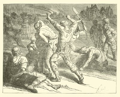 Castigo de los miembros de Poor Conrad de German School