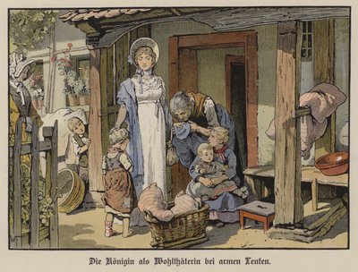 Reina Luisa de Prusia, benefactora de los pobres de German School