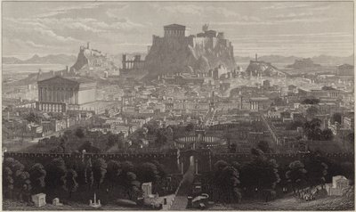 Reconstrucción de la antigua Atenas de German School