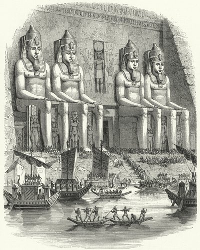 Festival religioso en el Antiguo Egipto de German School