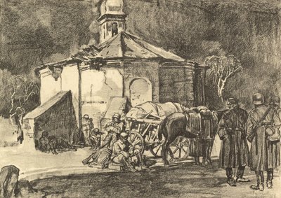 Descanso en la iglesia en Focsani de German School