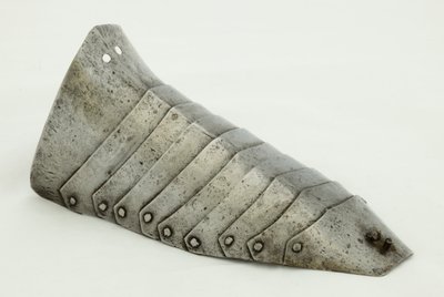 Sabaton derecho, c.1490, restaurado 1850-1925 de German School