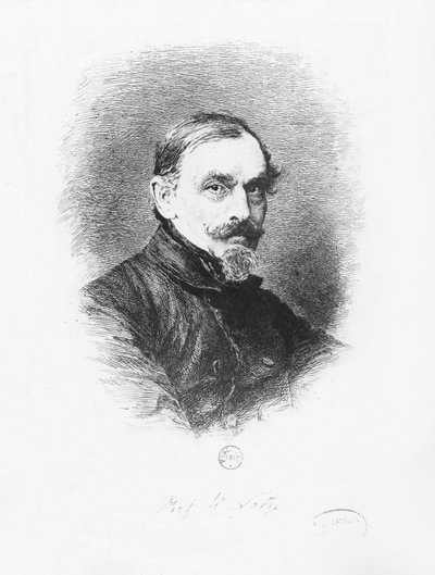 Rudolf Hermann Lotze (grabado) de German School